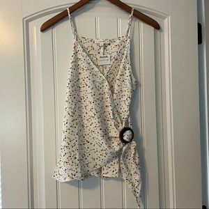 NWT Polka dot tank top